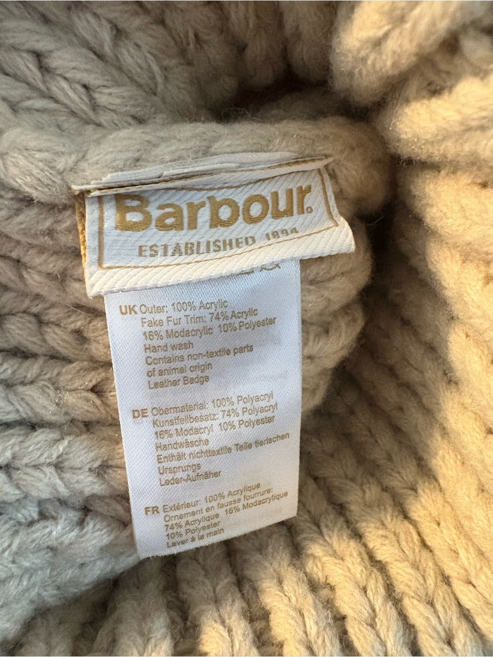 Barbour Saltburn Beanie